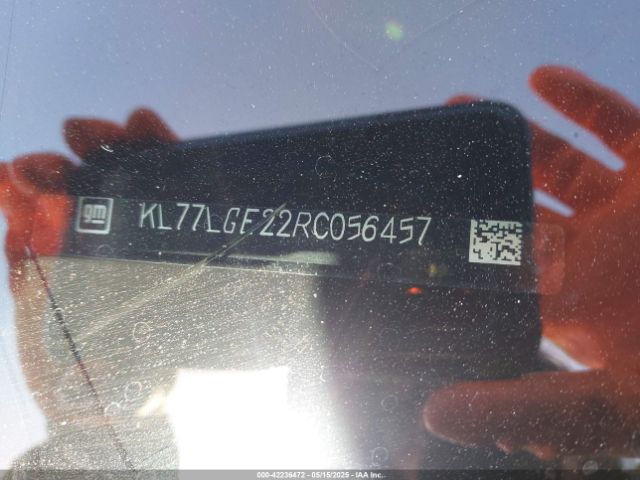 KL77LGE22RC056457 Chevrolet Trax Fwd 1rs