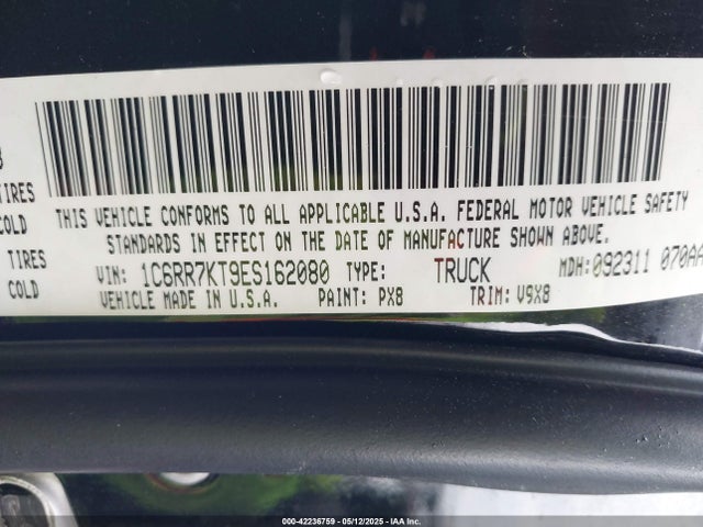 1C6RR7KT9ES162080 RAM 1500 Express