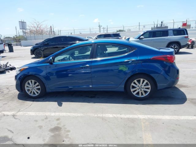 KMHDH4AE1EU176823 Hyundai ELANTRA SE