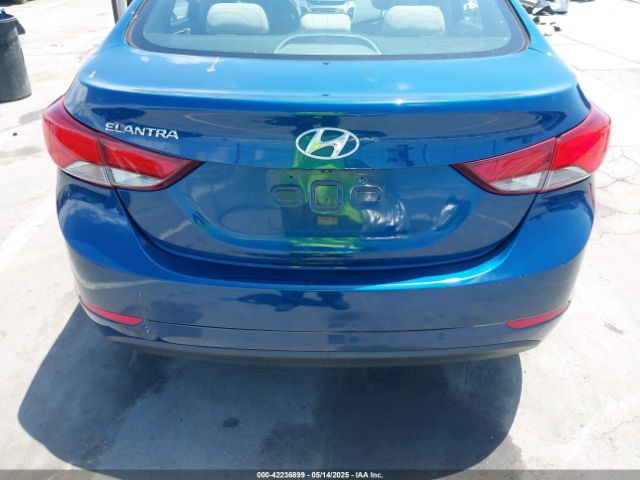 KMHDH4AE1EU176823 Hyundai ELANTRA SE