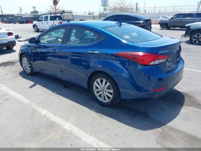 KMHDH4AE1EU176823 Hyundai ELANTRA SE