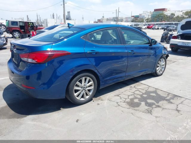 KMHDH4AE1EU176823 Hyundai ELANTRA SE