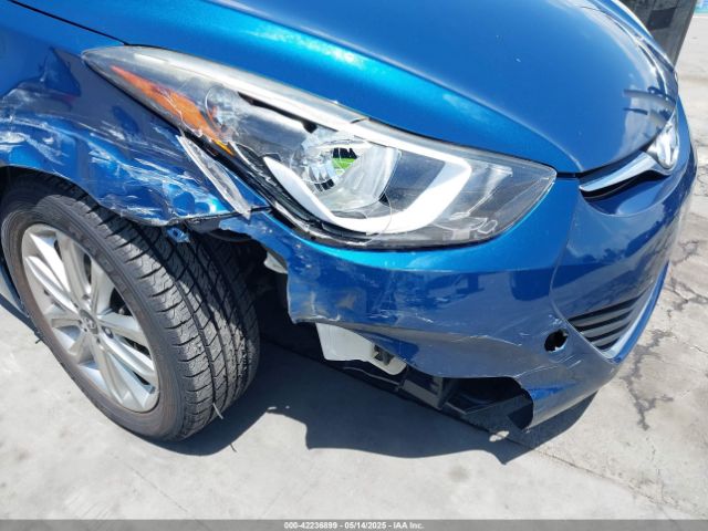 KMHDH4AE1EU176823 Hyundai ELANTRA SE