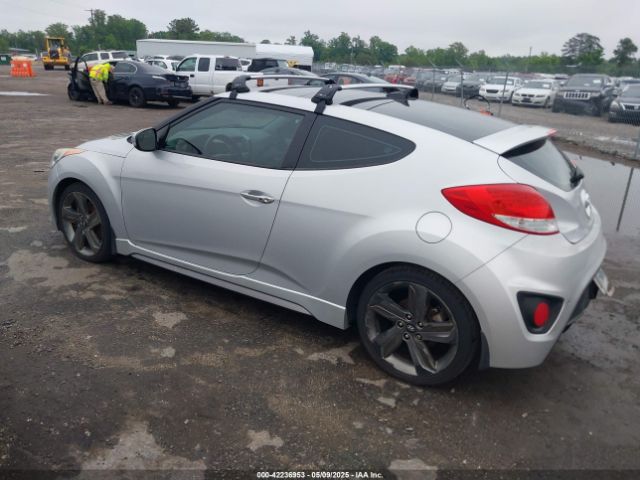 KMHTC6AE5EU198135 Hyundai Veloster Turbo W/black