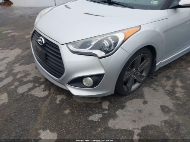 KMHTC6AE5EU198135 Hyundai Veloster Turbo W/black
