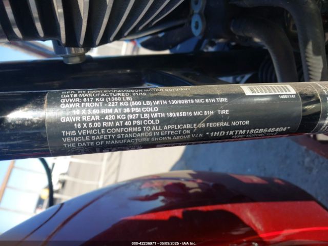 2016 HARLEY-DAVIDSON FLTRXS 1HD1KTM18GB646404 Photo 9