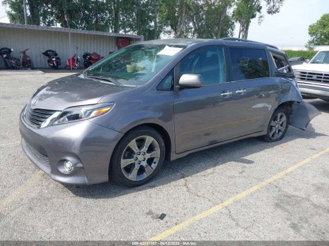 5TDXK3DCXFS680767 Toyota Sienna Se 8 Passenger