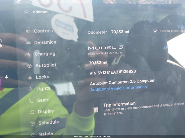 2018 TESLA MODEL 3 5YJ3E1EA3JF135823 Photo 6