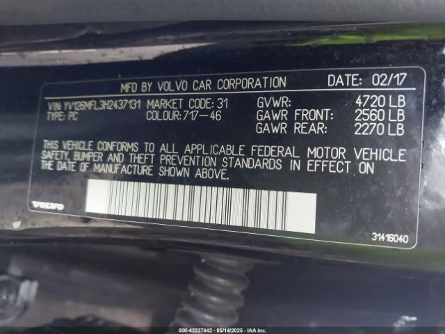 YV126MFL3H2437131 Volvo S60 T5 Dynamic