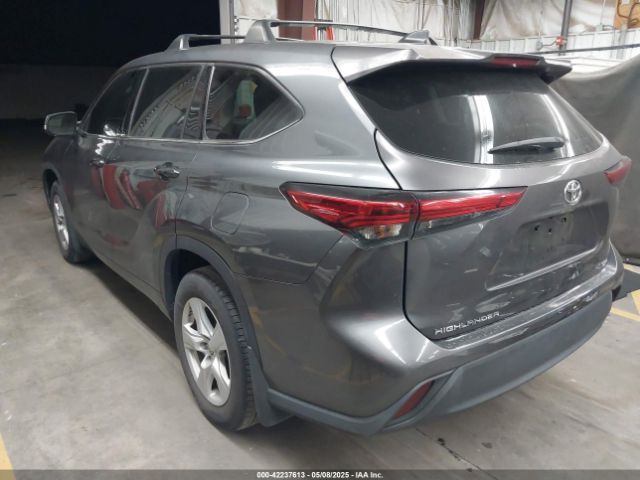 5TDCZRBH2MS146641 Toyota Highlander L