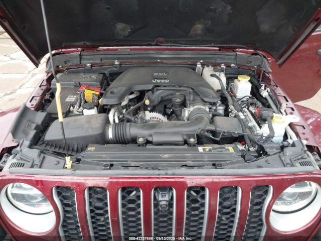 1C6HJTFGXML555622 Jeep Gladiator Overland 4x4