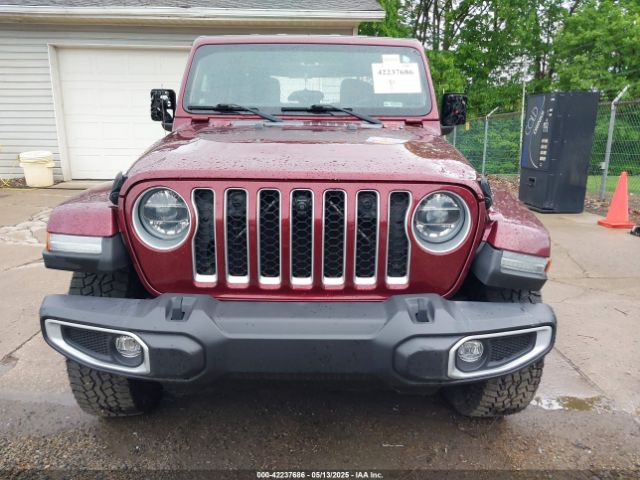 1C6HJTFGXML555622 Jeep Gladiator Overland 4x4