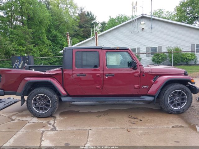 1C6HJTFGXML555622 Jeep Gladiator Overland 4x4