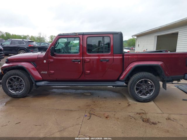 1C6HJTFGXML555622 Jeep Gladiator Overland 4x4