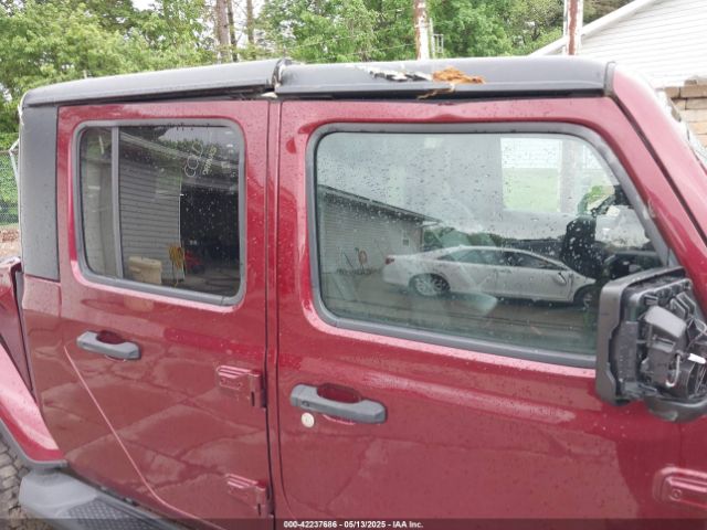 1C6HJTFGXML555622 Jeep Gladiator Overland 4x4