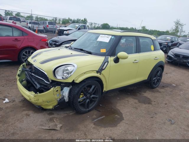 2012 MINI COOPER S COUNTRYMAN WMWZC3C59CWL82955 Photo 1