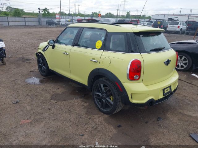 2012 MINI COOPER S COUNTRYMAN WMWZC3C59CWL82955 Photo 2