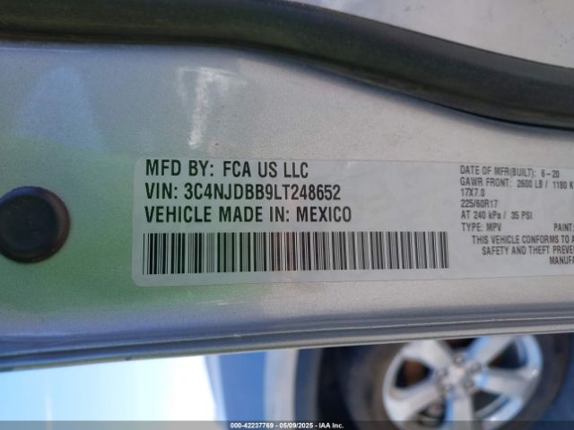 2020 JEEP COMPASS 3C4NJDBB9LT248652 Photo 8