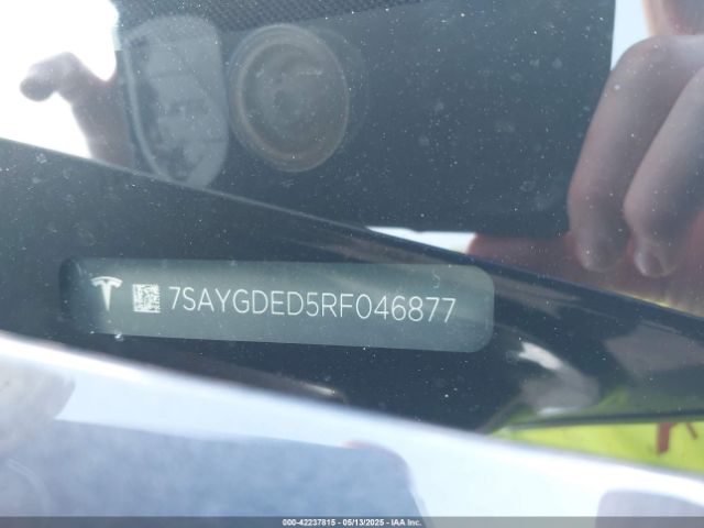 2024 TESLA MODEL Y 7SAYGDED5RF046877 Photo 8