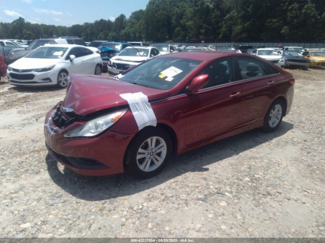 5NPEB4ACXEH883647 Hyundai SONATA GLS