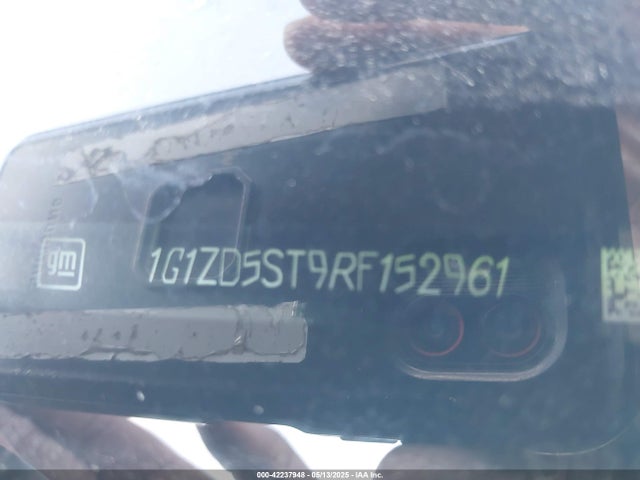 1G1ZD5ST9RF152961 Chevrolet Malibu Fwd 1lt