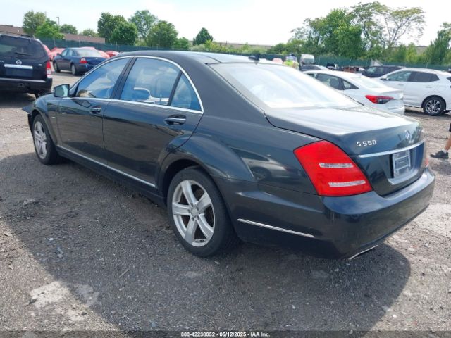 2012 MERCEDES-BENZ S 550 WDDNG9EBXCA438416 Photo 2
