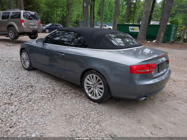 2012 AUDI A5 WAULFAFH9CN000663 Photo 2