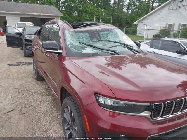 1C4RJKDG9M8202558 Jeep Grand Cherokee L Overland 4x4