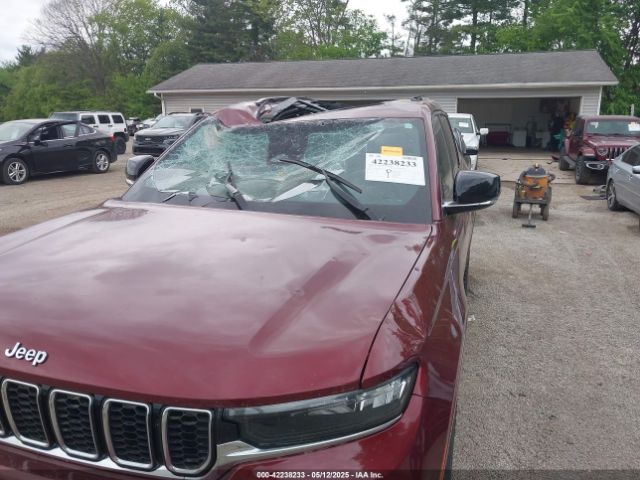 1C4RJKDG9M8202558 Jeep Grand Cherokee L Overland 4x4