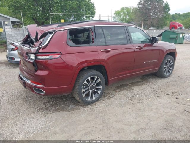 1C4RJKDG9M8202558 Jeep Grand Cherokee L Overland 4x4
