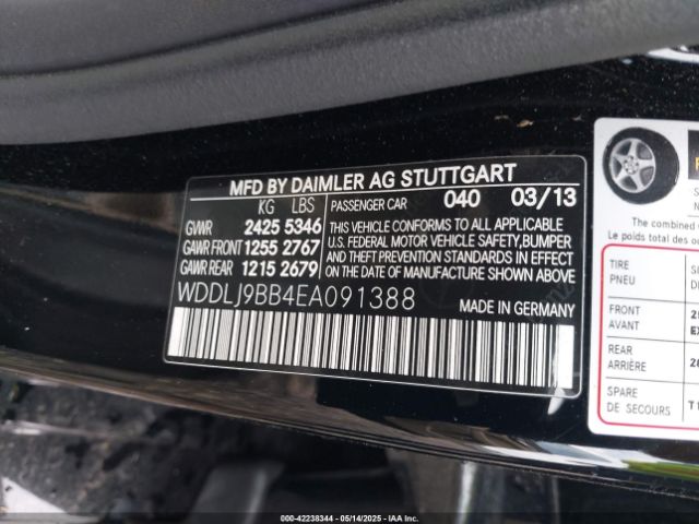 2014 MERCEDES-BENZ CLS 550 WDDLJ9BB4EA091388 Photo 8