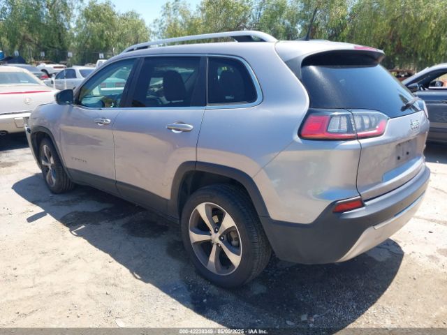 1C4PJLDBXLD580606 Jeep Cherokee Limited Fwd