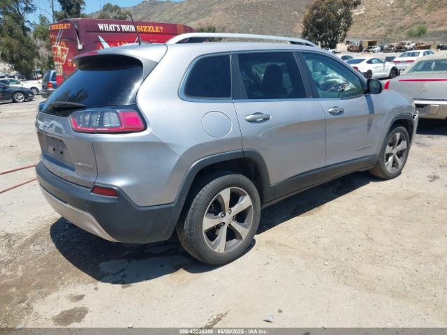 1C4PJLDBXLD580606 Jeep Cherokee Limited Fwd