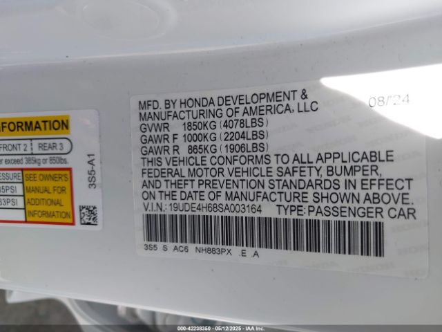 2025 ACURA INTEGRA 19UDE4H68SA003164 Photo 8