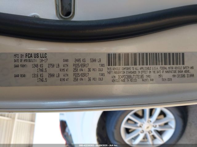 3C4PDCBB8JT172185 Dodge Journey Sxt