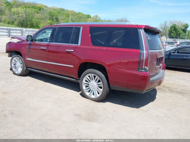 1GYS4KKJXJR270598 Cadillac Escalade Esv Platinum