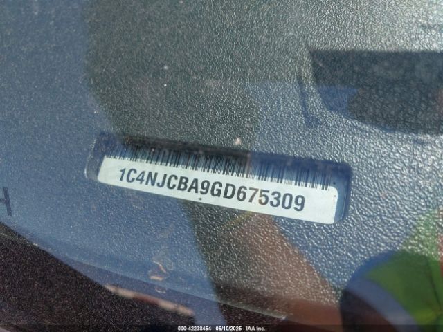 1C4NJCBA9GD675309 Jeep Compass Sport