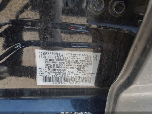 2021 NISSAN SENTRA 3N1AB8CV6MY263001 Photo 8