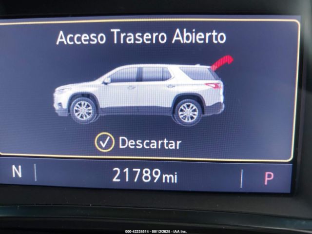 1GNERGKW7PJ148678 Chevrolet Traverse Fwd Lt Cloth