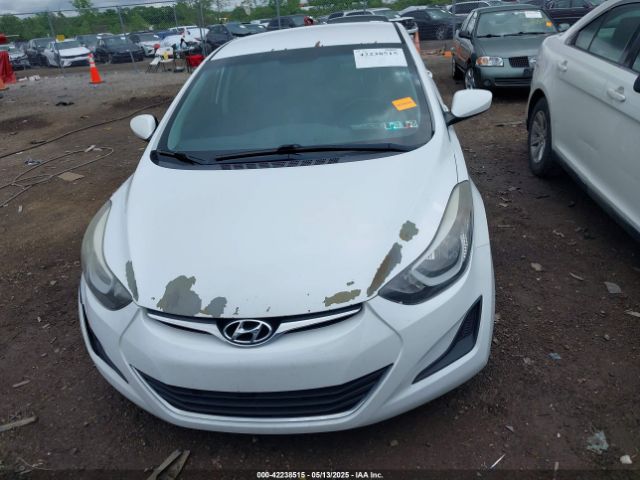 5NPDH4AEXFH633127 Hyundai ELANTRA SE