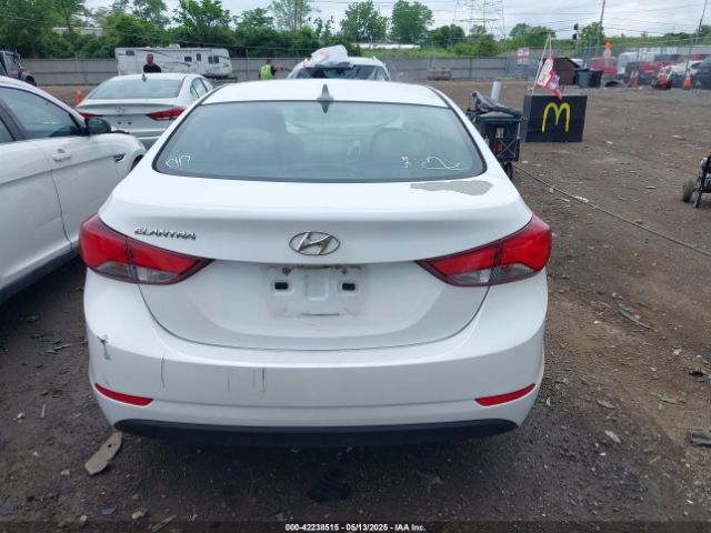 5NPDH4AEXFH633127 Hyundai ELANTRA SE