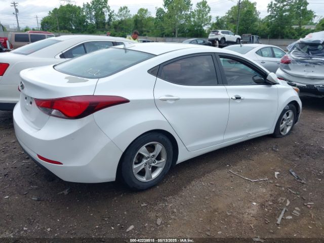 5NPDH4AEXFH633127 Hyundai ELANTRA SE