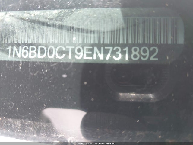 1N6BD0CT9EN731892 Nissan Frontier S/sv-i4