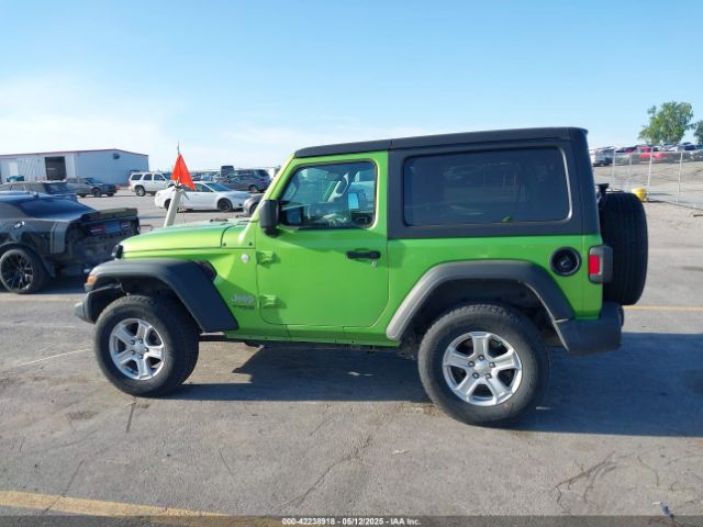 1C4HJXAN0KW661787 Jeep Wrangler Sport S 4x4