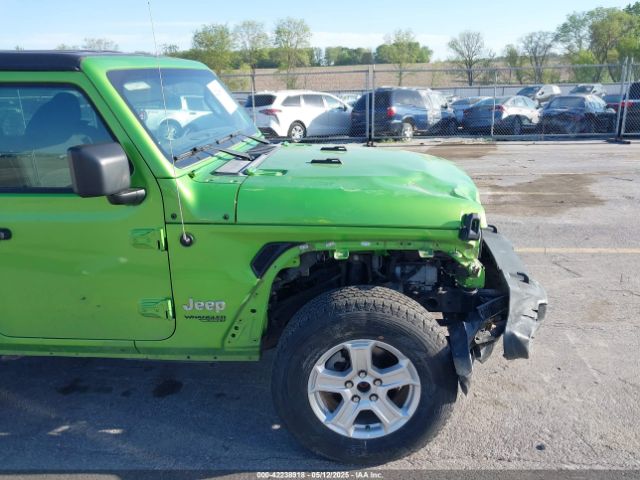 1C4HJXAN0KW661787 Jeep Wrangler Sport S 4x4