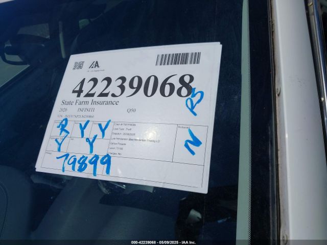 JN1EV7AP2LM200860 Infiniti Q50 SPORT