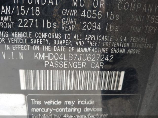 KMHD04LB7JU627242 Hyundai g 1.6 dohc t-gdi