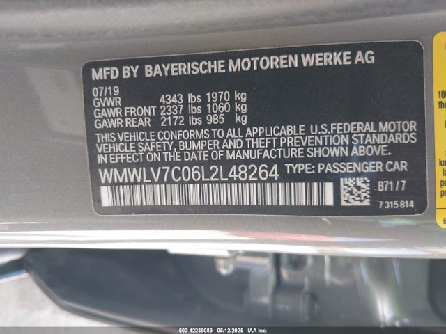 Mini Clubman Cooper S 2020 WMWLV7C06L2L48264 Image 9