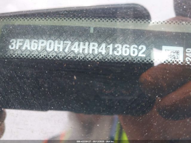 3FA6P0H74HR413662 Ford FUSION SE