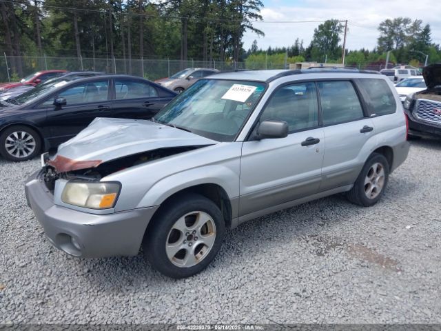 2003 SUBARU FORESTER JF1SG65683H772567 Photo 1